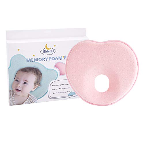 Hidetex Baby Pillow Preventing Flat Head Syndrome (Plagiocephaly) for