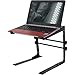 EMB Portable Dj Laptop Stand with Adjustable Height, Anti-Slip Design, Works for Laptops, Controllers and CD Players
