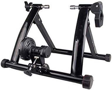 バイクトレーナーローラーインドアサイクリング自転車トレーナーローラーローラートレーナーホームエクササイズターボトレーナーサイクリングフィットネスワークアウトツール Color Black Pr365 Hr