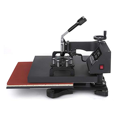 image for Mophorn Heat Press Machine 15x15 inch 5in1 T-Shirt Heat Press and Viny