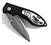 ToolUSA Folding Pocket Knife With Serrated Blade And Wolf Design: PK-20689