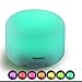 Large Essential Oil Diffuser for Aromatherapy, Aroma Ultrasonic Cool Mist Humidifier-Soothing Color Night Light- Extremely Quiet- 300ml-Brown-for Home, Large Room and Spa by Aromacare