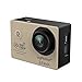Lightdow LD6000 WiFi 1080P HD Sports Action Camera Bundle with DSP:Novatek NT96655 Chip, 2.0-Inch LTPS LCD, 170° Wide Angle Lens and Bonus Battery (Gold+WiFi)