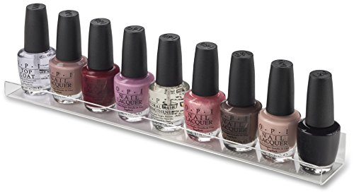 byAlegory Acrylic Wall Shelf Makeup Organizer 12 Inch Shelf | Mounting Hardware Included (3 Pack Set)