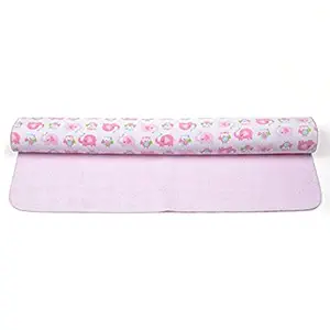 KLOUD City Baby Waterproof Washable Diaper Changing Mat Pad (Pink 27.5x19.5 inch)