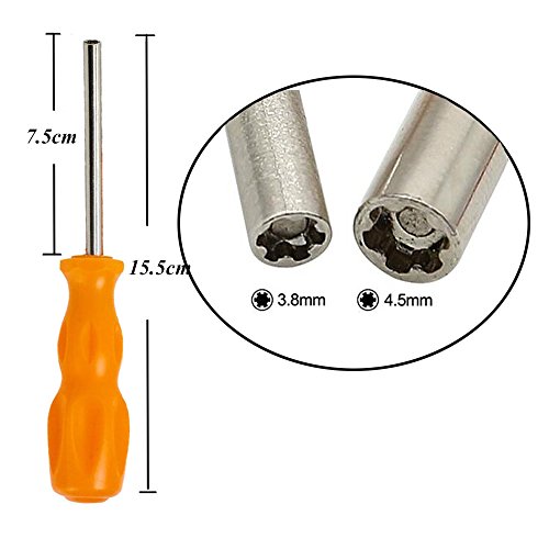 Taessv 9 pcs Professional Triwing Screwdrivers Professional Tool Kit for Nintendo NES Game Cartridge, Security Screw Driver Game Bit Set for NS Switch 3DS Wii - Thumbnail 2