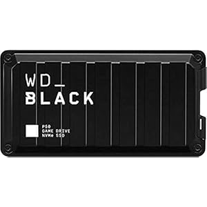 WD_BLACK P50 Game Drive SSD 4 TB Draagbare opslag (SuperSpeed USB 3.2 Gen 2×2, schokbestendig, leessnelheden tot 2.000…