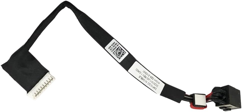ZAHARA DC Jack Cable for Dell Precision 7530 7540 PXXFG DC301011J00 Charging