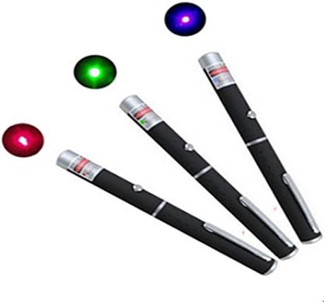 Minzhao Powerful Laser Pointer Pen Visible Beam Light Lazer High Power 532nm （5mw） (green)