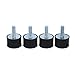 4 Pcs Rubber Shock Absorber Anti Vibration Silentblock Bobbins (Size : M6)