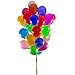 LATEX BALLOONS - Assorted Color Party Balloons, PACK OF 100 PIECES