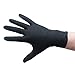 All Purpose X-Large Black Nitrile Gloves 5 mil - 5.5 mil