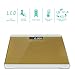 Digital Bathroom Scale,Precise Body Weight Scale,TOP-MAX 400 pounds Weight Watcher Weighing Home Scale Monitor with Step-on Technology,Large LCD Backlight Display and Low Battery Indication (Golden)