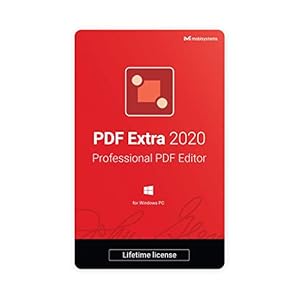 PDF Extra 2020 – Professional PDF Editor – Edit, Protect, Annotate, Fill and Sign PDFs – 1 Windows PC/ 1 User / Lifetime…
