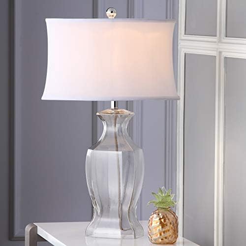 Safavieh Lighting Collection Wendy ガラス 27 5インチ テーブルランプ 2個セット