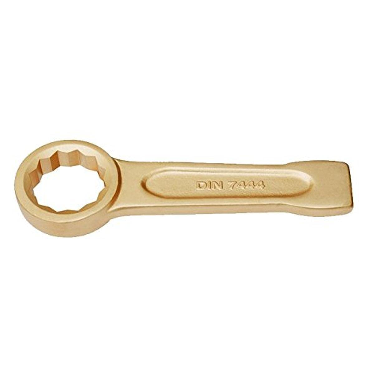 Bahco NS106-71 Slogging Ring Spanner, Gold, 2.13/64-Inch