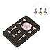 Magnetic Nail Tip Oval Crystal Practice Stand Base Alloy Holder Nail Art Display Stand