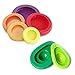 Food Huggers Reusable Food Covers, Set of 5 with 2 Avocado Huggers (5 Autumn Harvest Food Huggers + 2 Avocado Huggers)