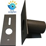 Slip Fitter Adaptor LED Shoebox Light Outdoor Parking Lot Fixture Mounting Brackets Adaptor,Transform the Slip Fitter into Arm Mounting for Pole