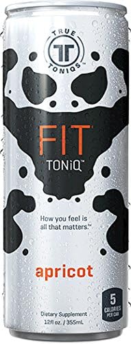 TrueToniqs, LLC - Fit Toniq - Apricot Flavor - 12 ounce - Pack of 24