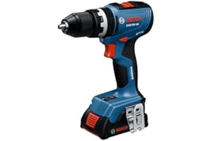 BOSCH GSB18V-65N 1/2 in. Brushless Hammer Drill/Driver - 575 in.-Lbs. Max Torque, Switchable Kickback Control, Rapid Mode Sel