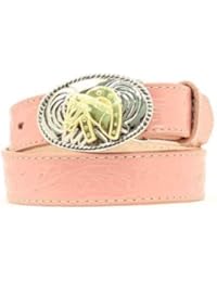 Nocona Girls Floral Belt with Buckle