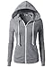 H2H Women's Casual Regular Fit Hoodie Long Sleeve Comfortable Lightweight