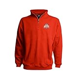 Ohio State Buckeyes Classic Quarter Zip Sweatshirt Red