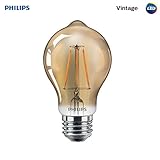 Philips 461665 60W Equivalent Soft White A19 Vintage Filament Led Light Bulb