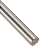 304 Stainless Steel Round Rod, Unpolished (Mill) Finish, Annealed, AMS 5639/ASTM A276/AMS QQ-S 763/ASTM A276, 0.25