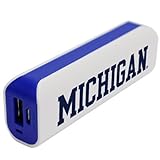 NCAA Michigan Wolverines APU 1800GS USB Mobile Charger, White