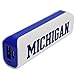 NCAA Michigan Wolverines APU 1800GS USB Mobile Charger, White