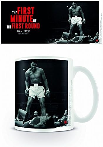 Muhammad Ali 1art1 Photo Coffee Mug - Ali V Liston (4 x 3 inches)
