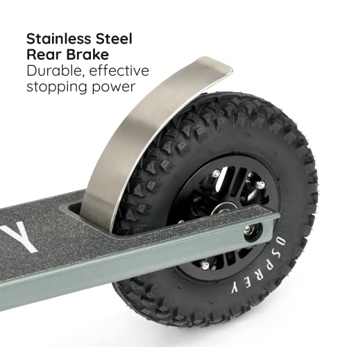 Osprey Dirt Scooter, All Terrain Trail Adult Scooter with Chunky Off