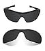 Littlebird4 Polarized Replacement Lenses for Oakley Antix Sunglasses with UV Protection - Dark Black