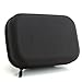 USA GEAR Diabetic Supplies Travel Case with 3 Removable Pouches, Hard Shell Protection - Diabetes Travel Case to Carry Glucose Monitor Kit, Test Strips, Lancets, Insulin Pens, and More - Black