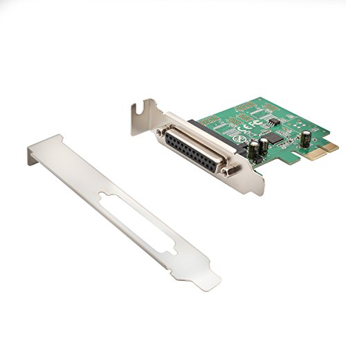 IO Crest 1 Port DB25 Parallel Printer Lpt1 PCI-Express 2.0 X1 Card Components Other SI-PEX10011