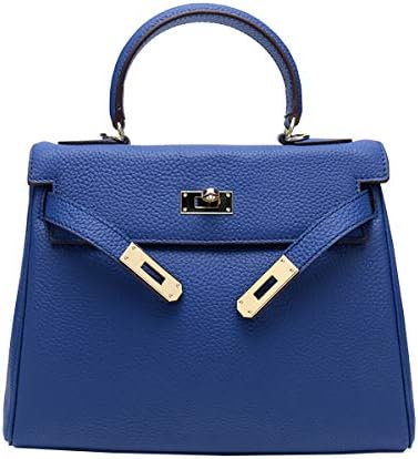 Leather Handbag Kelly Baotou Layer Leather Lychee Pattern Handbag Simple Shoulder Diagonal Package