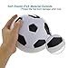 Indoor Outdoor Air Power Soccer Hover Disk Ultraglow with Foam Bumpers and Light Up LED Lights - Christmas Gift for Kids