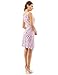 PattyBoutik Women's V Neck Sleeveless Print Dress