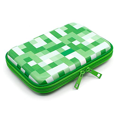 School Boys Pencil Bag Pen Case with Compartments - Large Capacity Students Stationery Pouch with Zipper Closure - Cute Accessories Storage Box Organizer for Kids Girls Toddlers