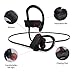 Bluetooth Headphones, Sweatproof Noise Isolating Earbuds, Waterproof IPX7, HD Sound with Bass, Microphone, Soft Silicone Earhooks, for Sport Running Gym Yoga Fitness Travelingthumb 1