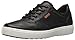 ECCO Men's Soft 7 Retro Fashion Sneaker, Black/Lion, 10-10.5