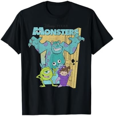Amazon.com: Disney Pixar Monsters Inc. Mike and Sully 90's Style T