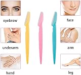ILLUVA 18 Pcs Eyebrow Razors Shaper Safety Facial Hair Remover Face Shaver view 3