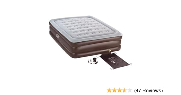 coleman queen size double high quickbed