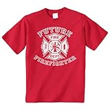 Threadrock Big Boys' Future Firefighter Youth T-Shirt