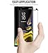 Galaxy Note 9 Screen Protector, Poetic [HD Clear][Case Friendly][Anti-Fingerprint] Premium Tempered Glass Screen Protector for Samsung Galaxy Note 9 Black
