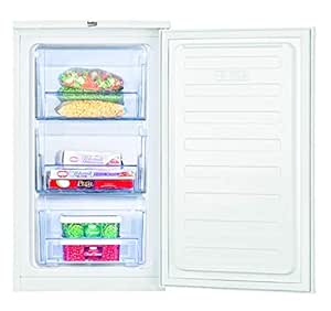 Beko FS166020 Congelador mini, bajo encimera, 65 litros, Acero ...