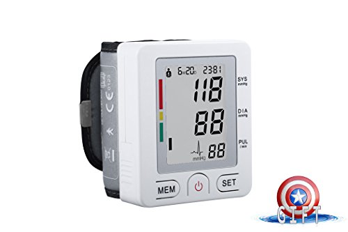 Fam-health automatic wrist blood pressure monitor fda a…